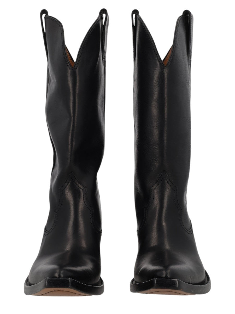 Maison Margiela - Boots Western Heels Less - Black