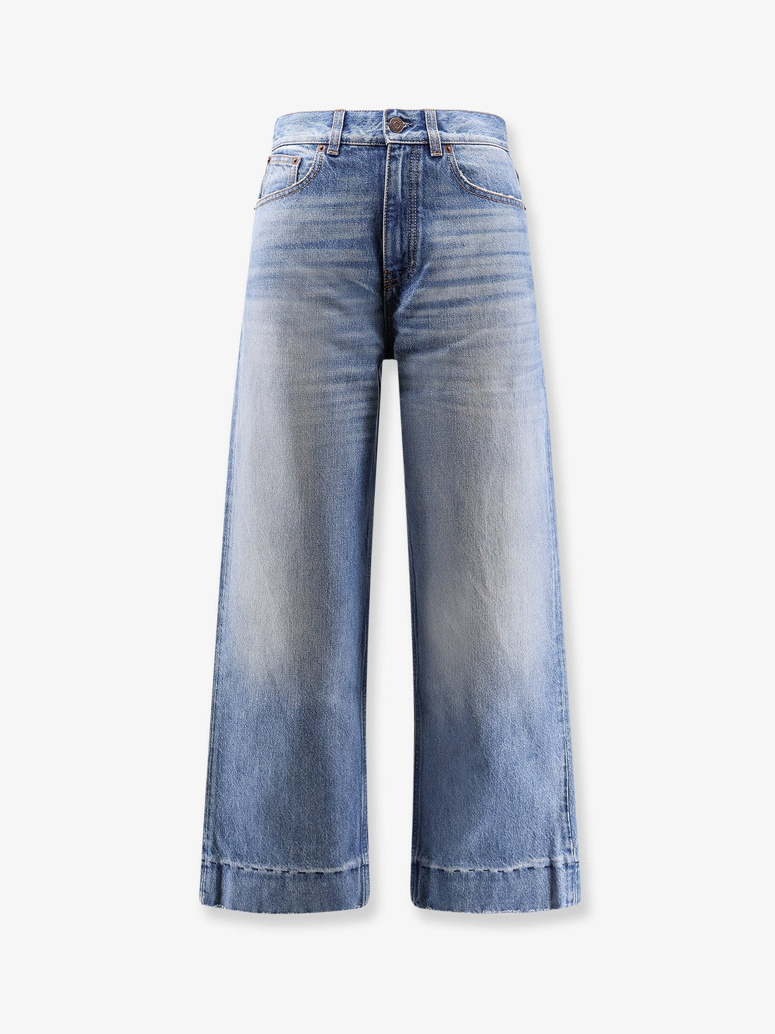 CHLOE' Stone-washed denim jeans