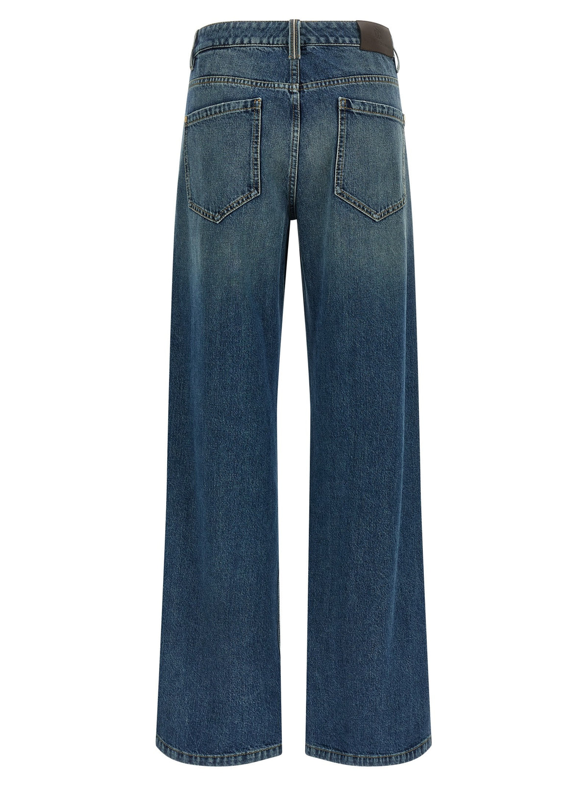 Brunello Cucinelli - Stonewashed denim jeans