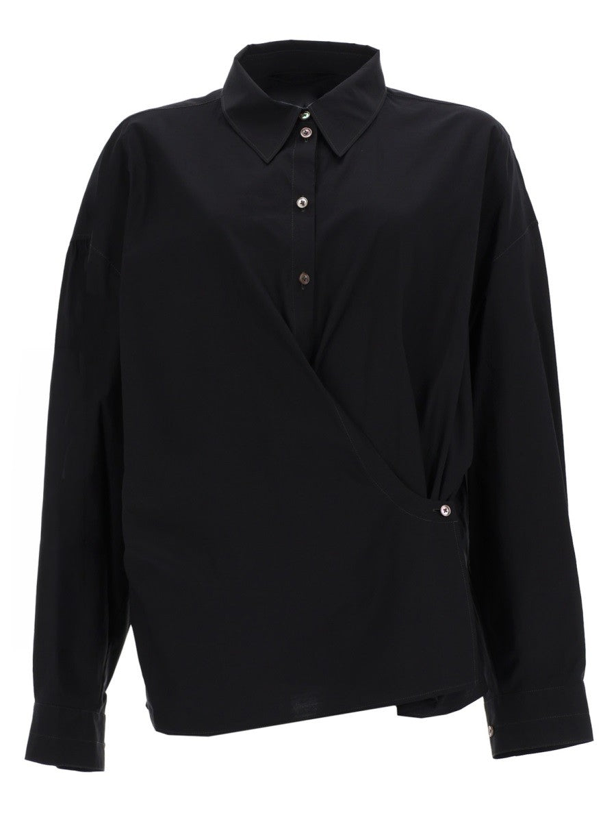 LEMAIRE - "STRAIGHT COLLAR TWISTED" SHIRT straight-collar-twisted-shirt_9f1e5876-856c-474a-9689-5acc231f8a02