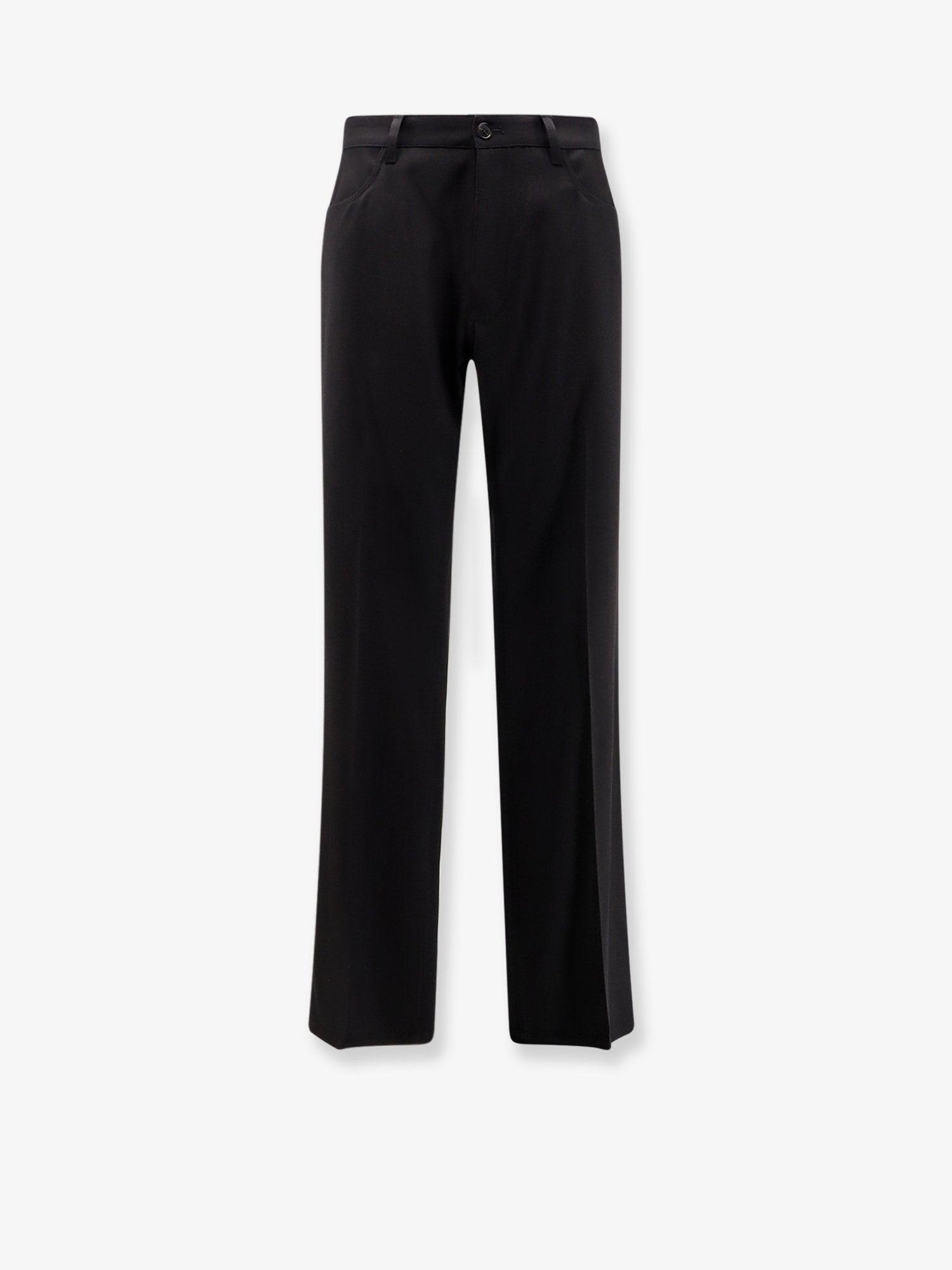Straight Fit cotton trousers