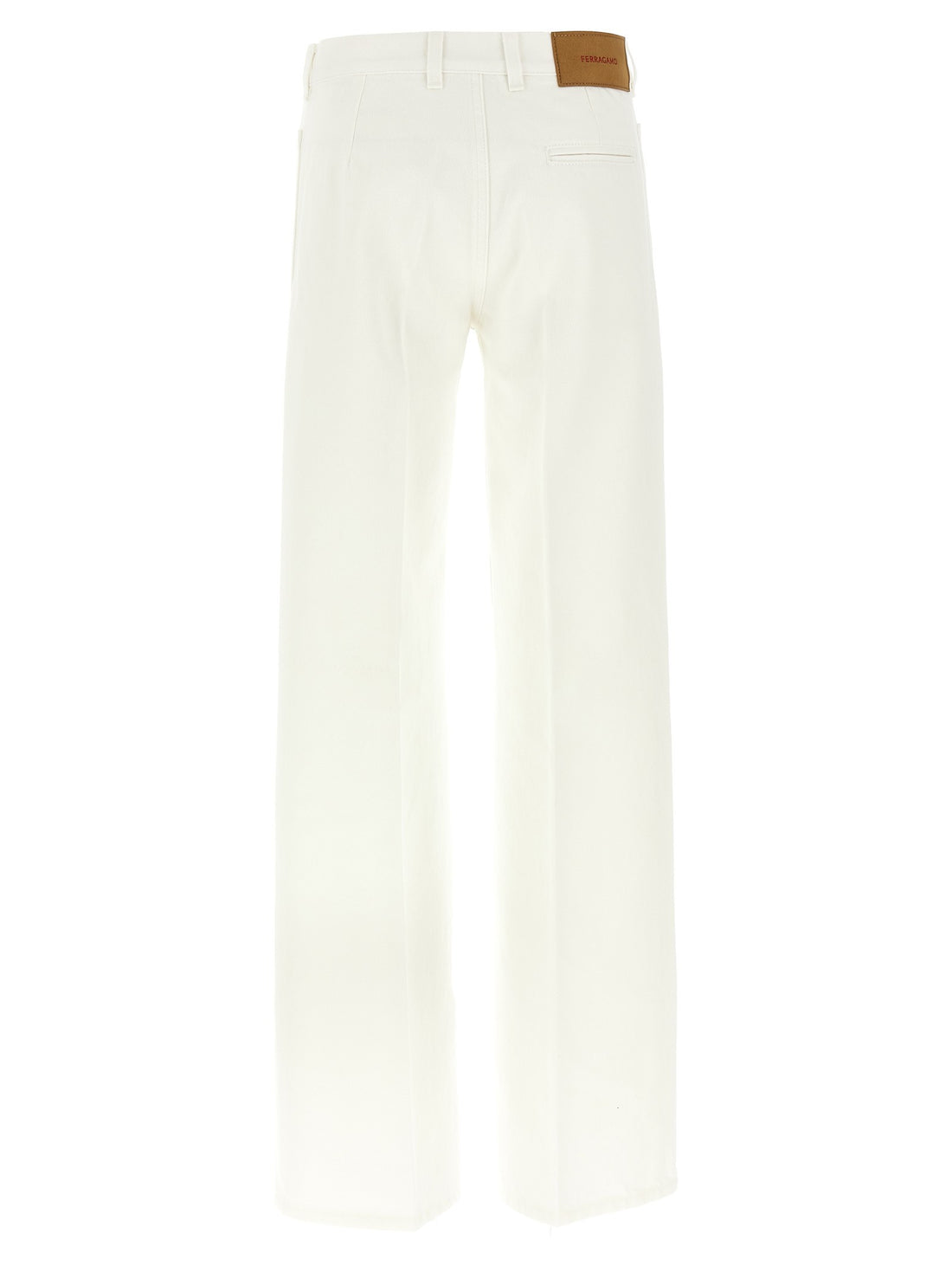 Ferragamo - Straight jeans White 42 IT