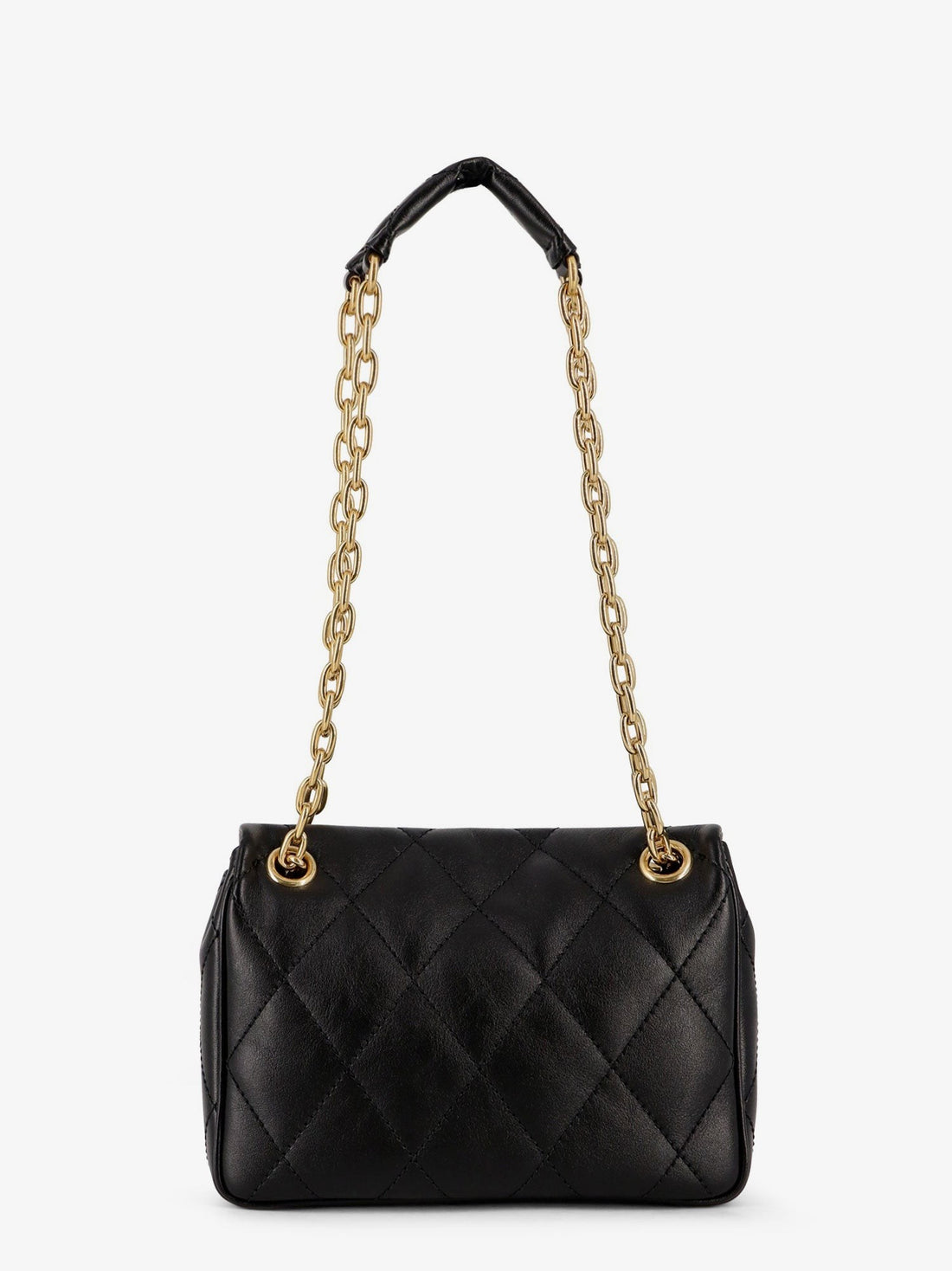 Strand quilted leather crossbody bag