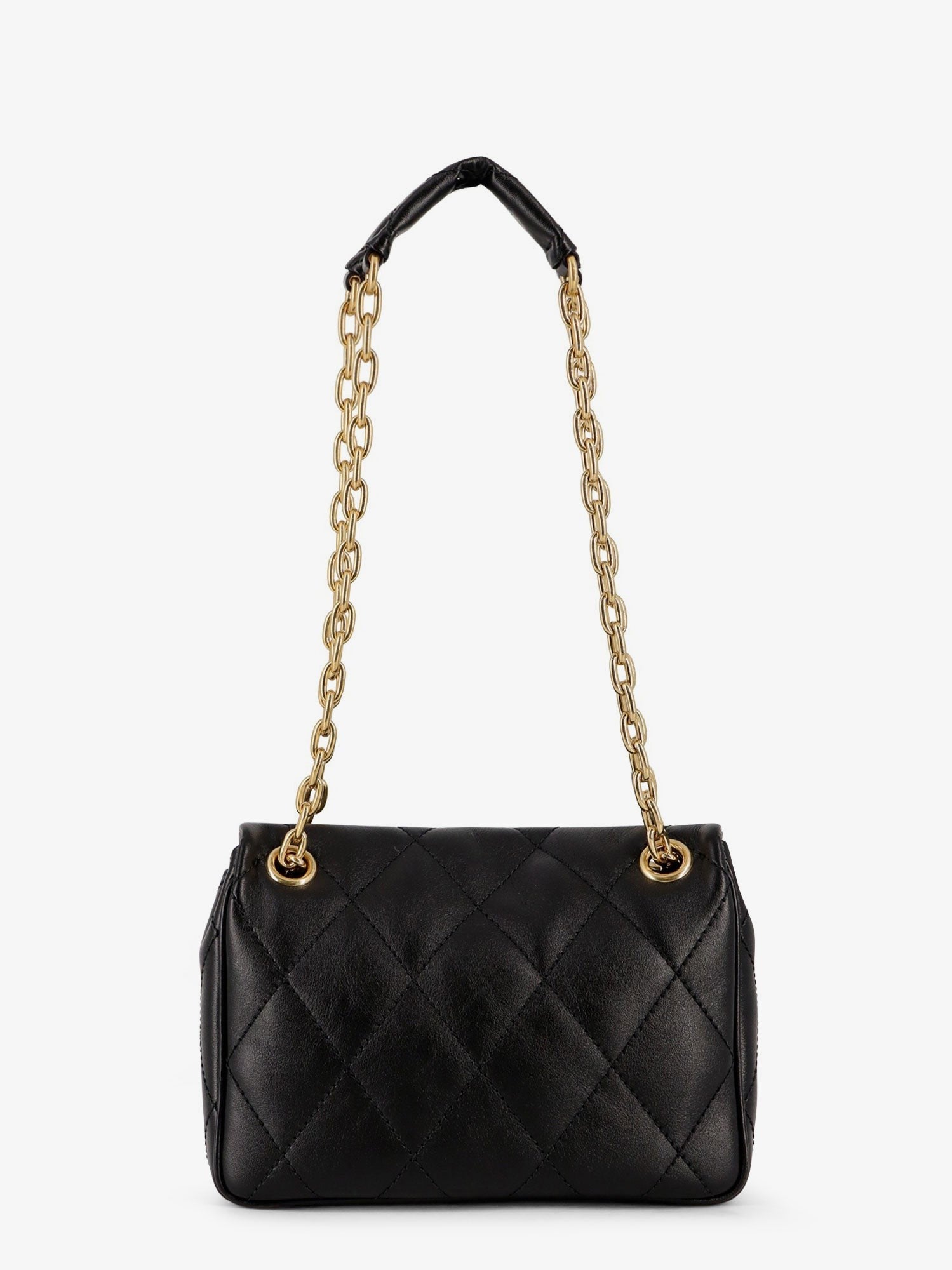 Strand quilted leather crossbody bag