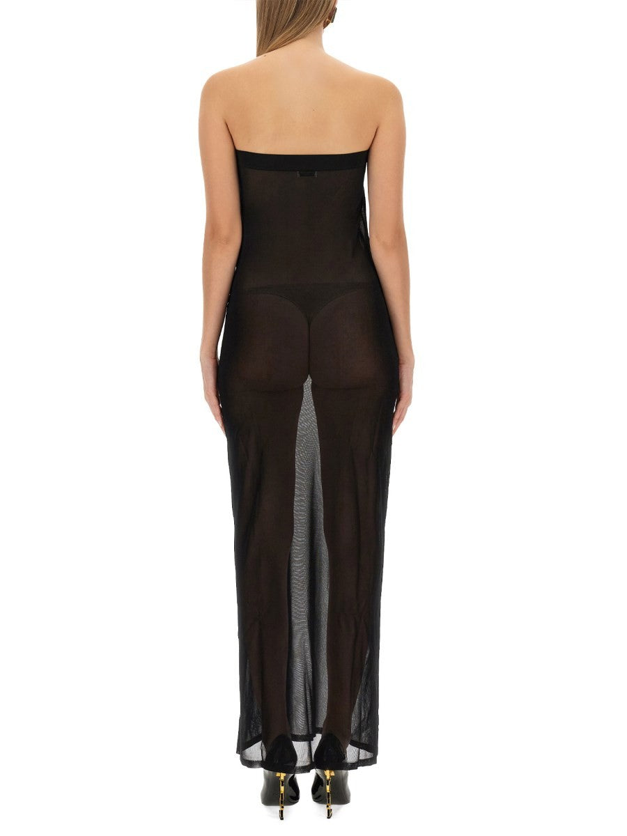 Saint Laurent - STRAPLESS DRESS