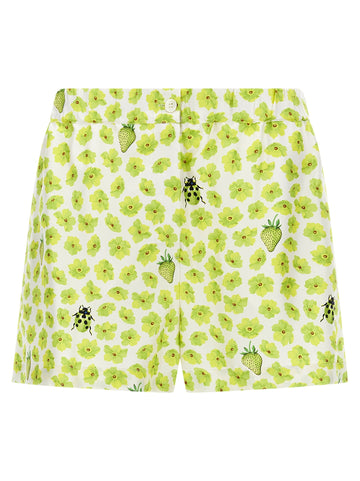 Versace - 'Strawberry Garden' shorts