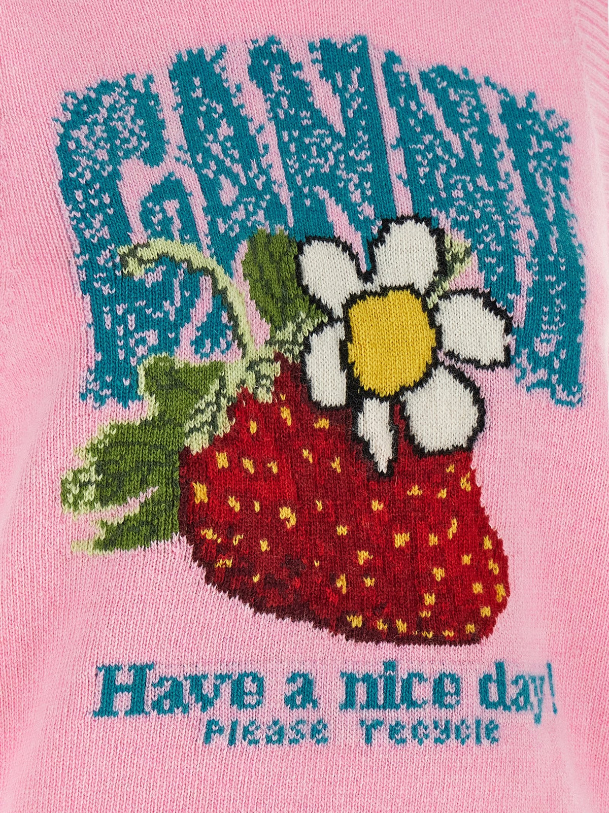 GANNI - 'Strawberry' vest