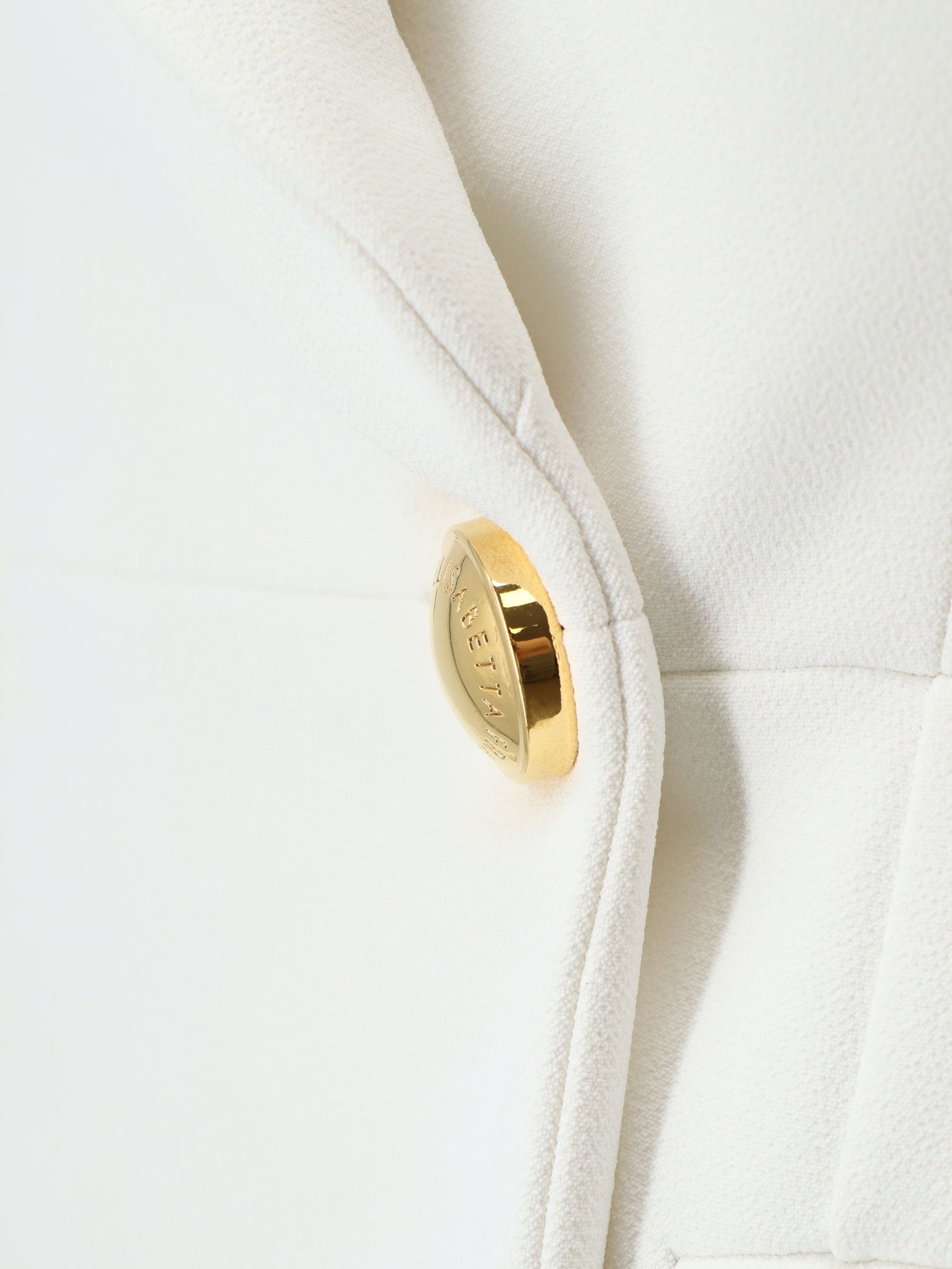 Elisabetta Franchi - Stretch fabric blazer with logo cufflinks stretch-fabric-blazer-with-logo-cufflinks_87467615-4cf0-40ca-9c45-5772aedb3047