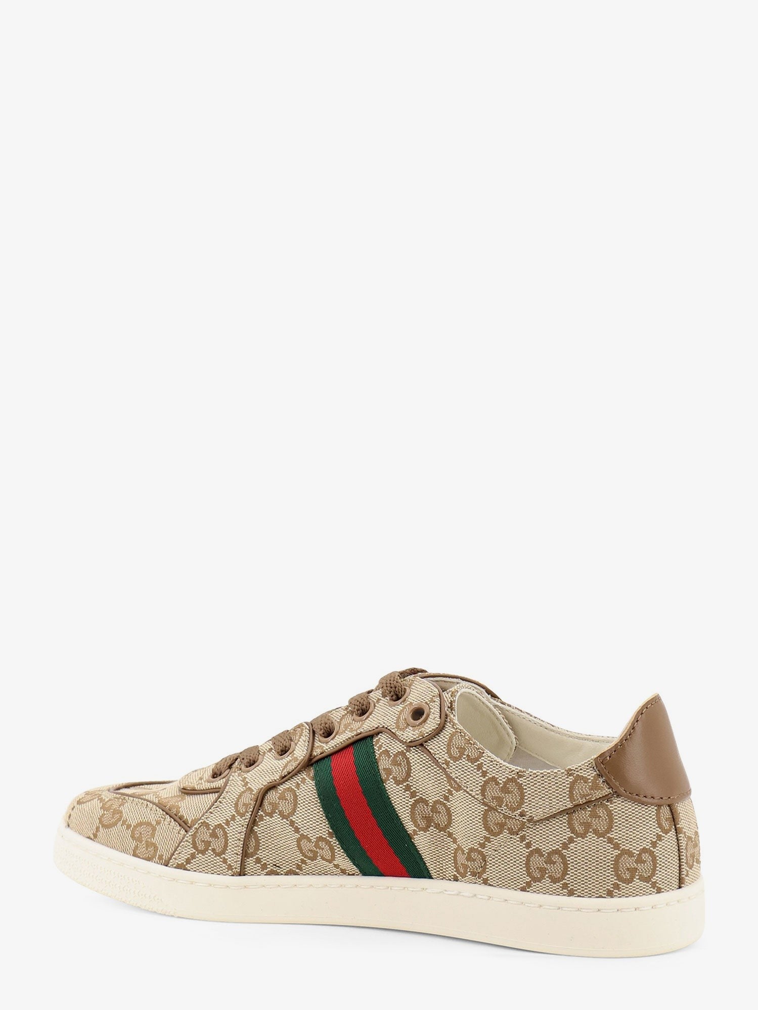 Gucci Gucci - Stretch GG fabric sneakers with Nastro Web on the side