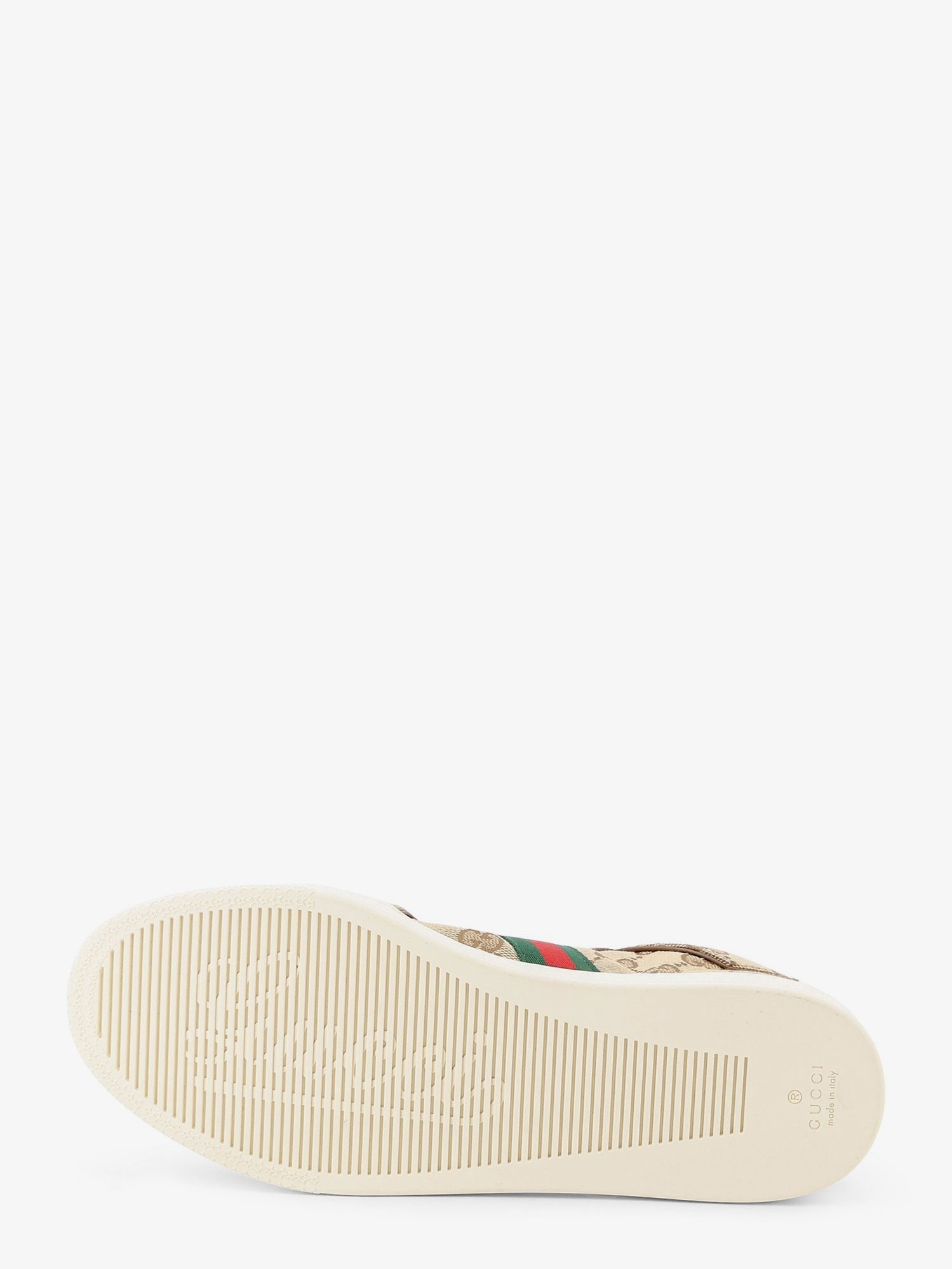 Gucci Gucci - Stretch GG fabric sneakers with Nastro Web on the side