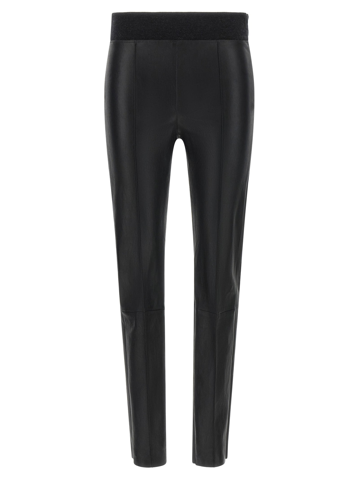 Brunello Cucinelli - Stretch nappa leather leggings