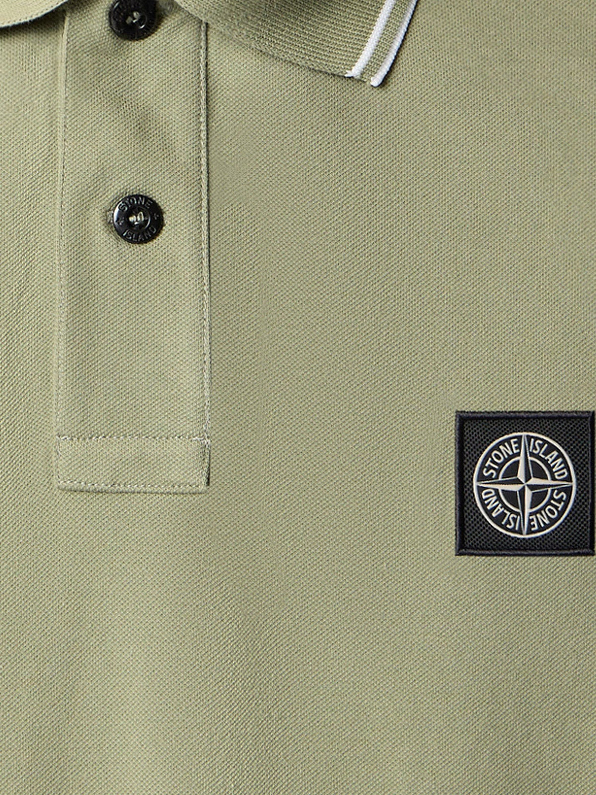 Stone Island - Stretch organic cotton polo shirt