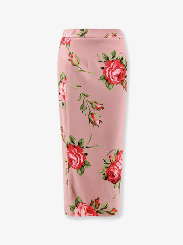 Dolce & Gabbana Dolce & Gabbana - Stretch silk long skirt