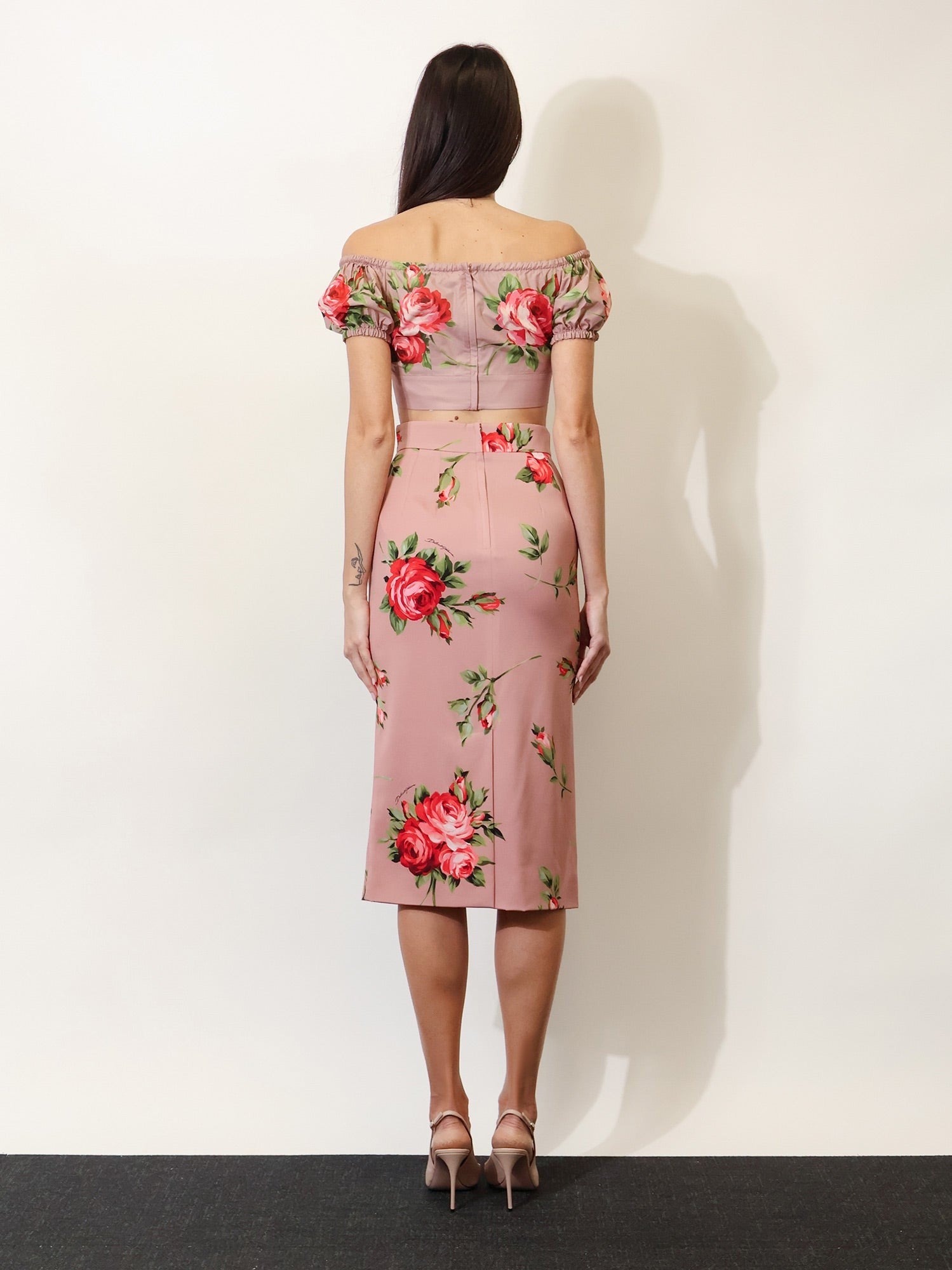 Dolce & Gabbana Dolce & Gabbana - Stretch silk long skirt