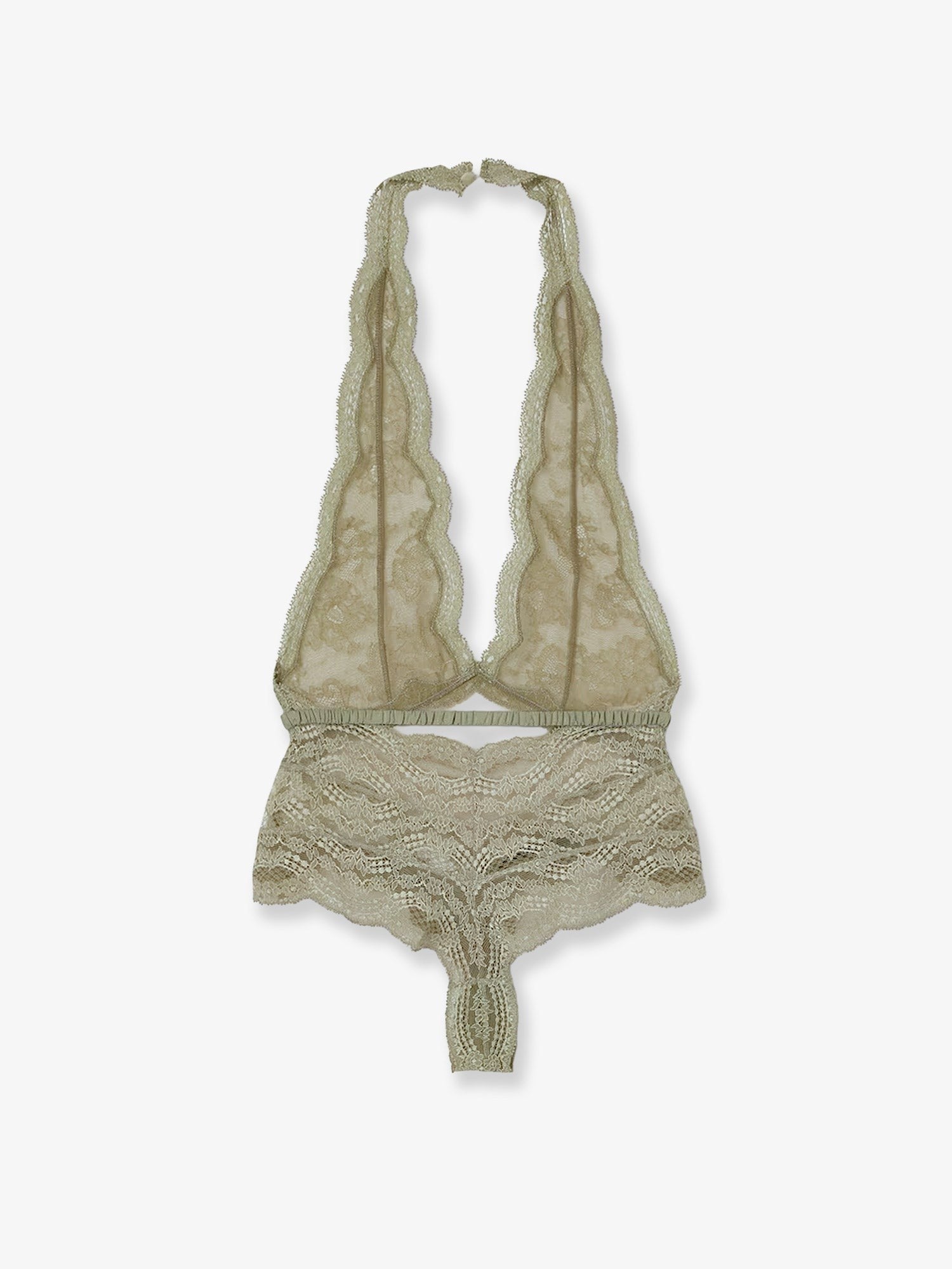 Stretch tulle bodysuit