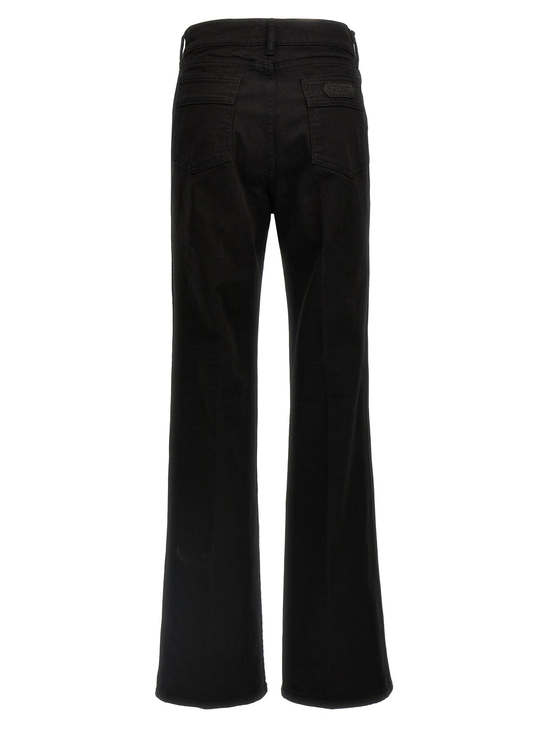 TOM FORD - 'Stretch Twill Denim Wide Flare' jeans Black
