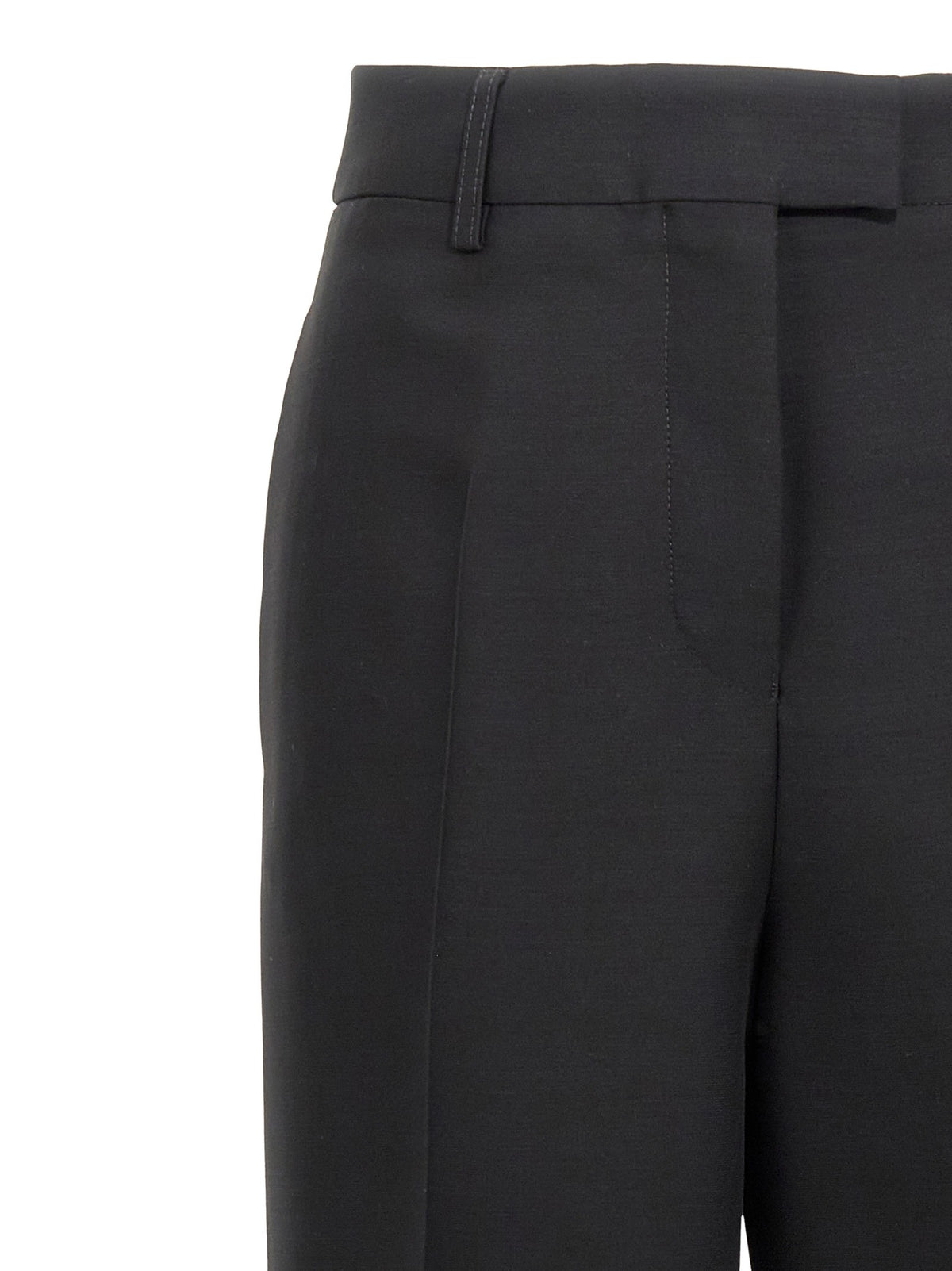 Ferragamo - Stretched pleated trousers
