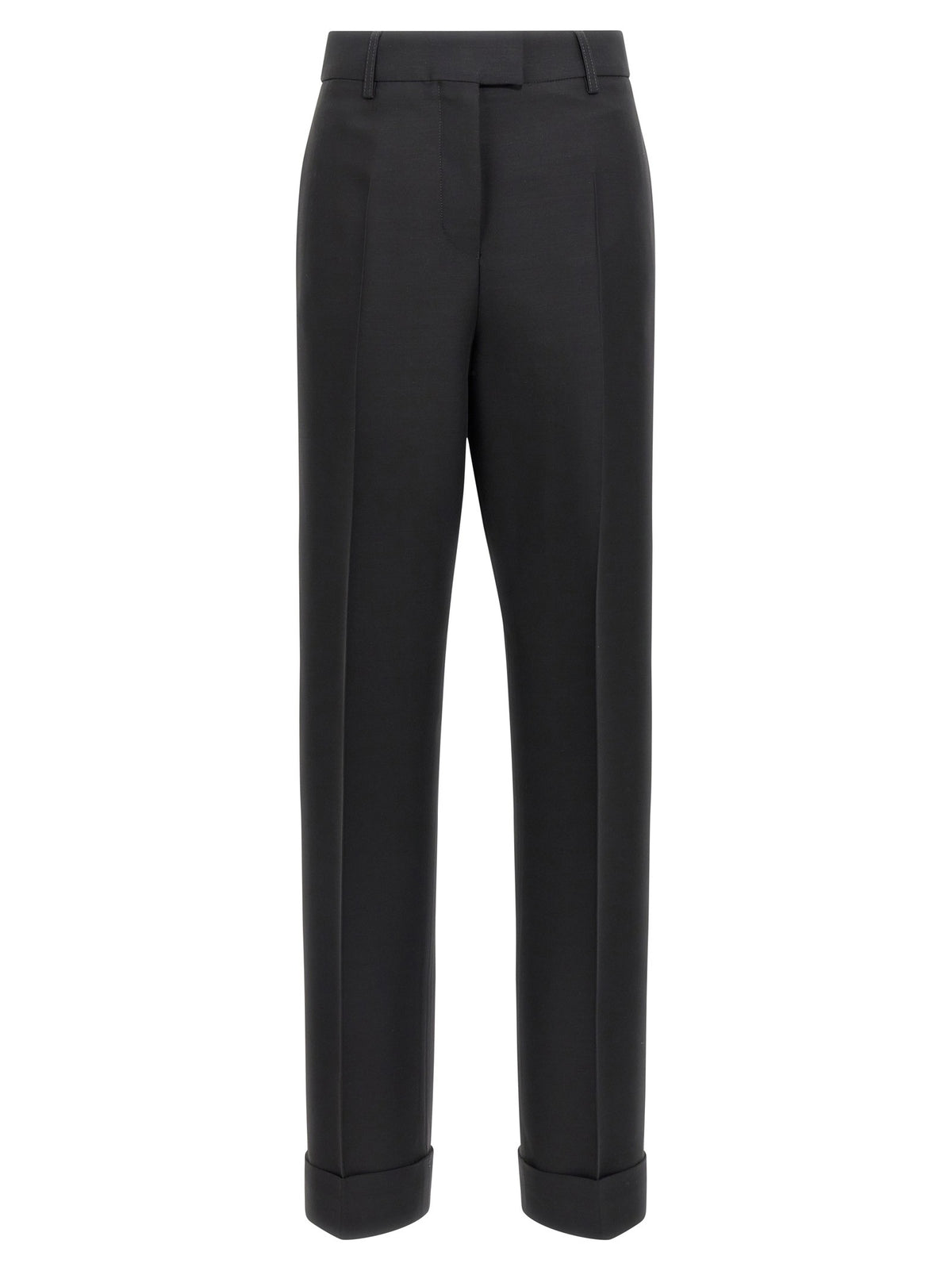 Ferragamo - Stretched pleated trousers