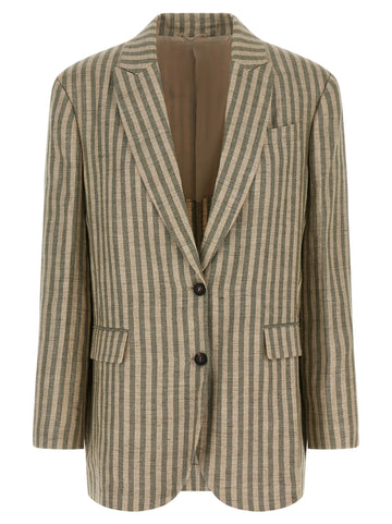 Brunello Cucinelli - Striped blazer