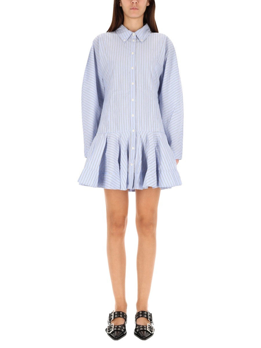 GANNI - STRIPED CHEMISIER DRESS striped-chemisier-dress_9e052816-a22e-488a-843b-e1aa04f22cb3