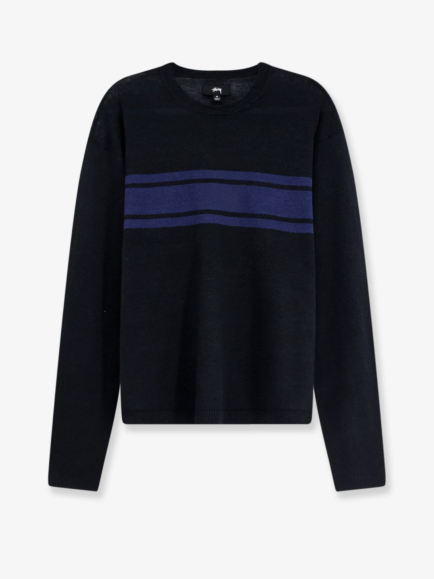 STUSSY STUSSY - Striped cotton and linen sweater