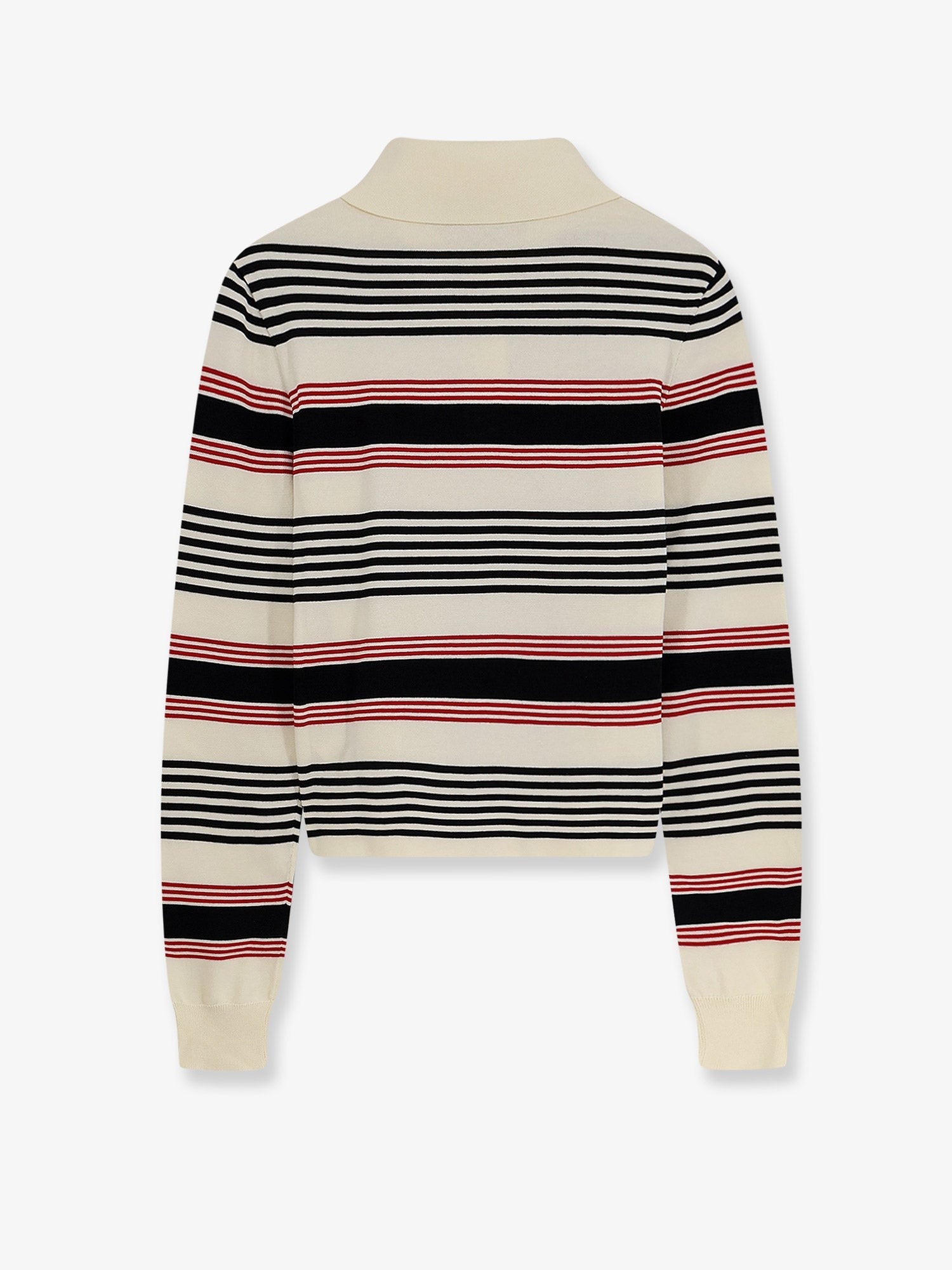 Celine - Striped cotton polo sweater