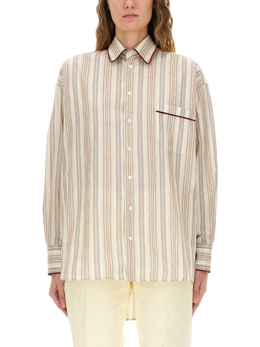 STRIPED COTTON SHIRT