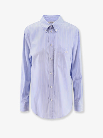 Striped cotton shirt