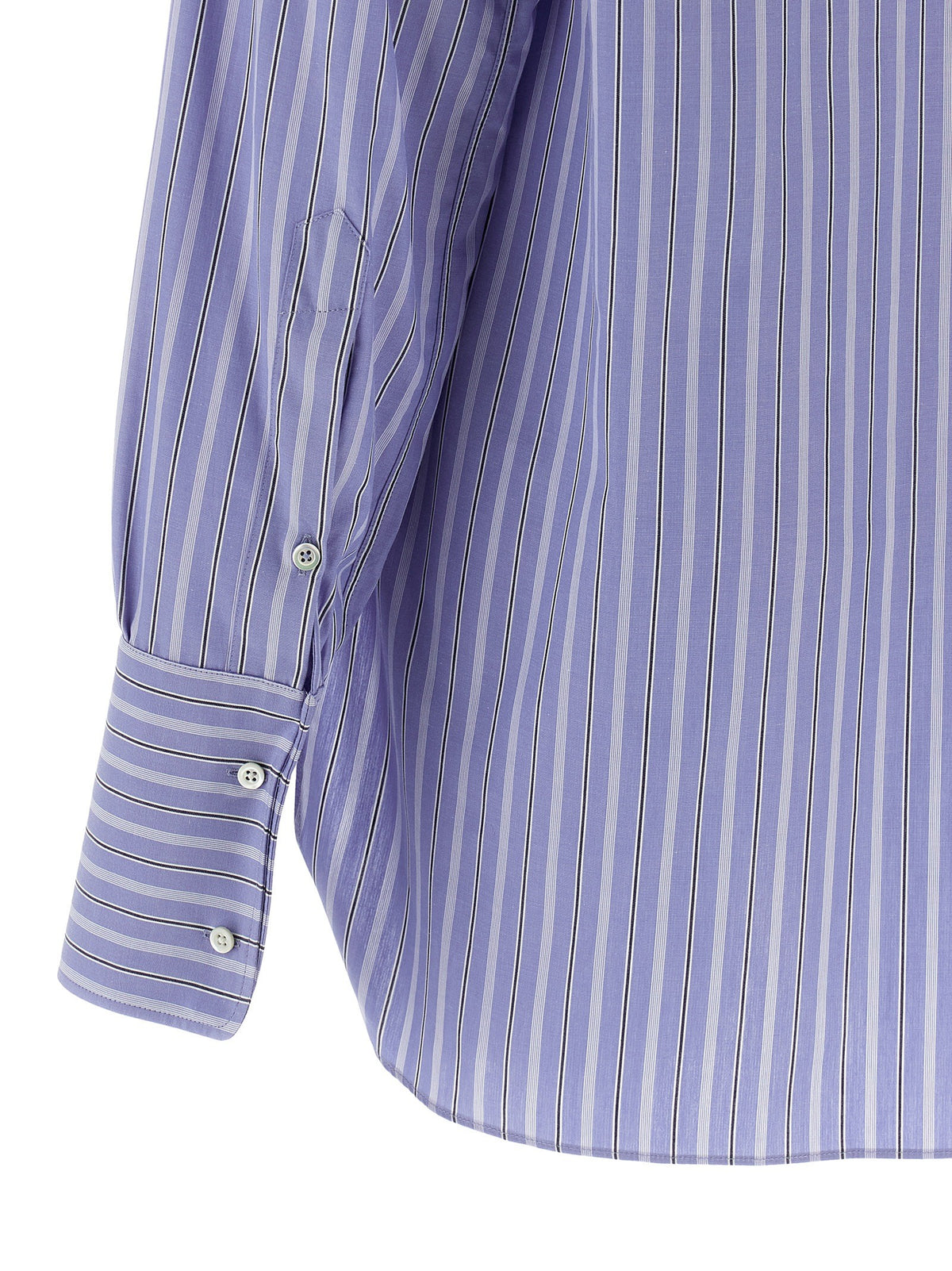 Maison Margiela - Striped cotton shirt