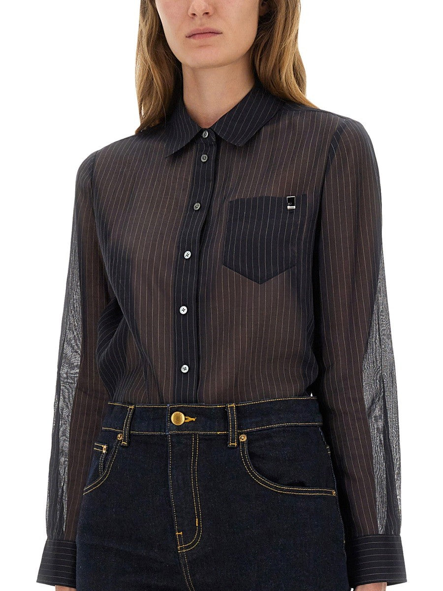 STRIPED COTTON SHIRT