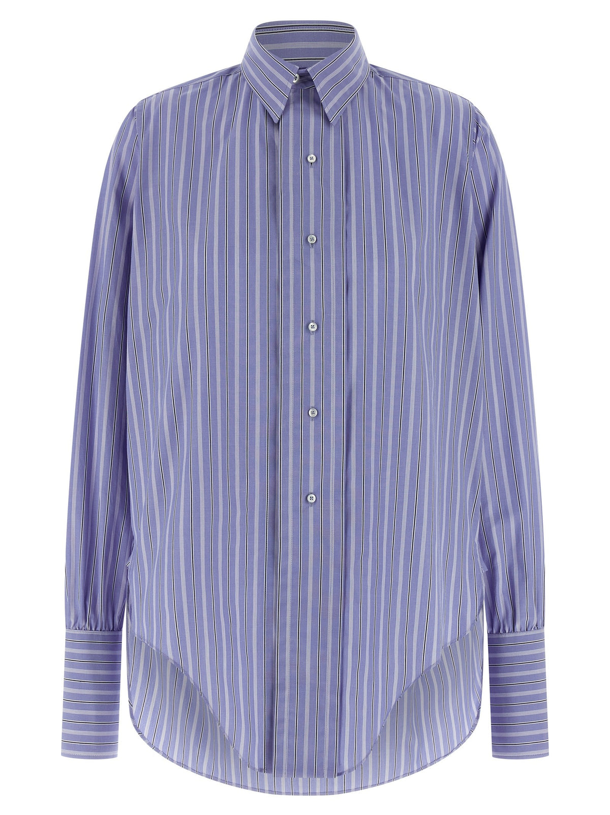 Maison Margiela - Striped cotton shirt