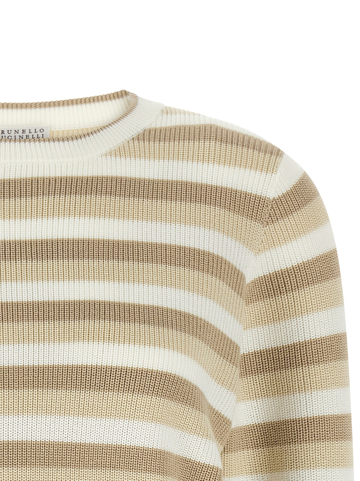Brunello Cucinelli - Striped cotton sweater