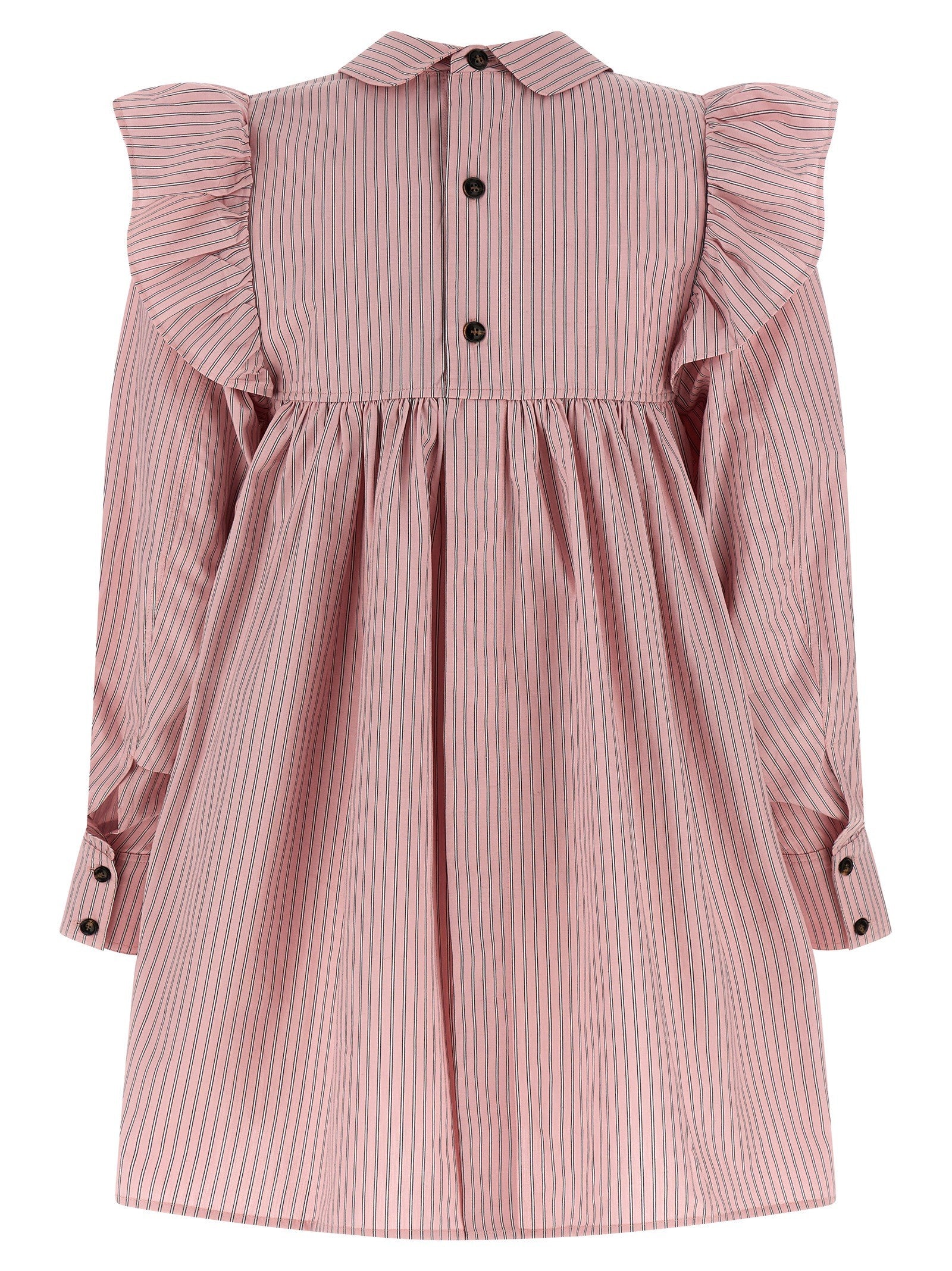 GANNI - Striped dress