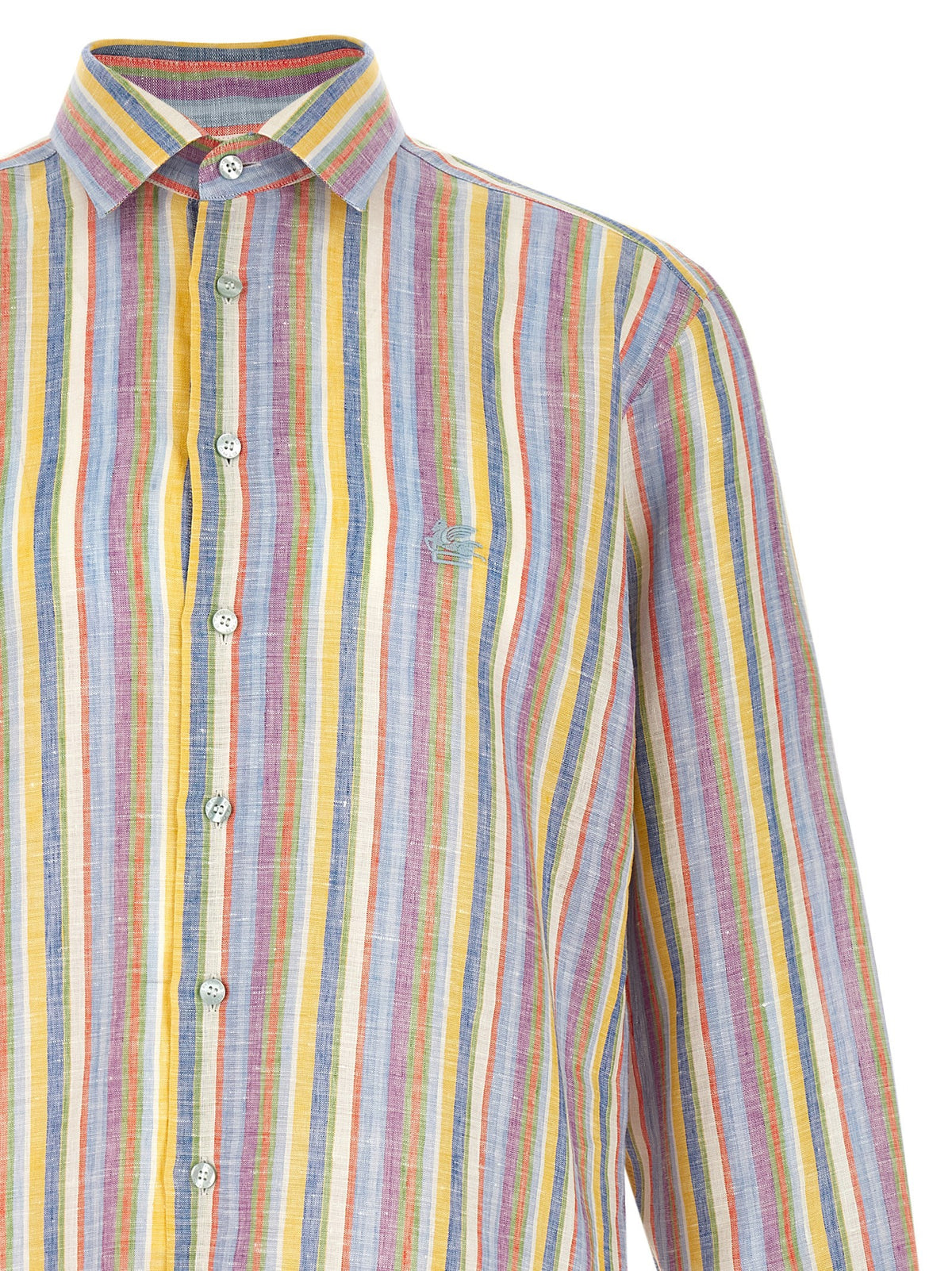 Etro - Striped linen shirt