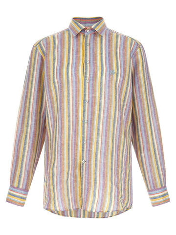 Etro - Striped linen shirt