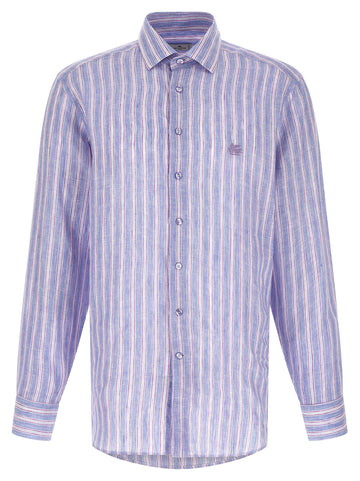 Etro - Striped linen shirt