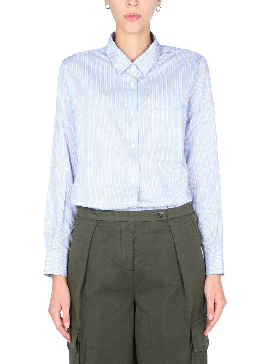 ASPESI ASPESI - STRIPED PATTERN SHIRT
