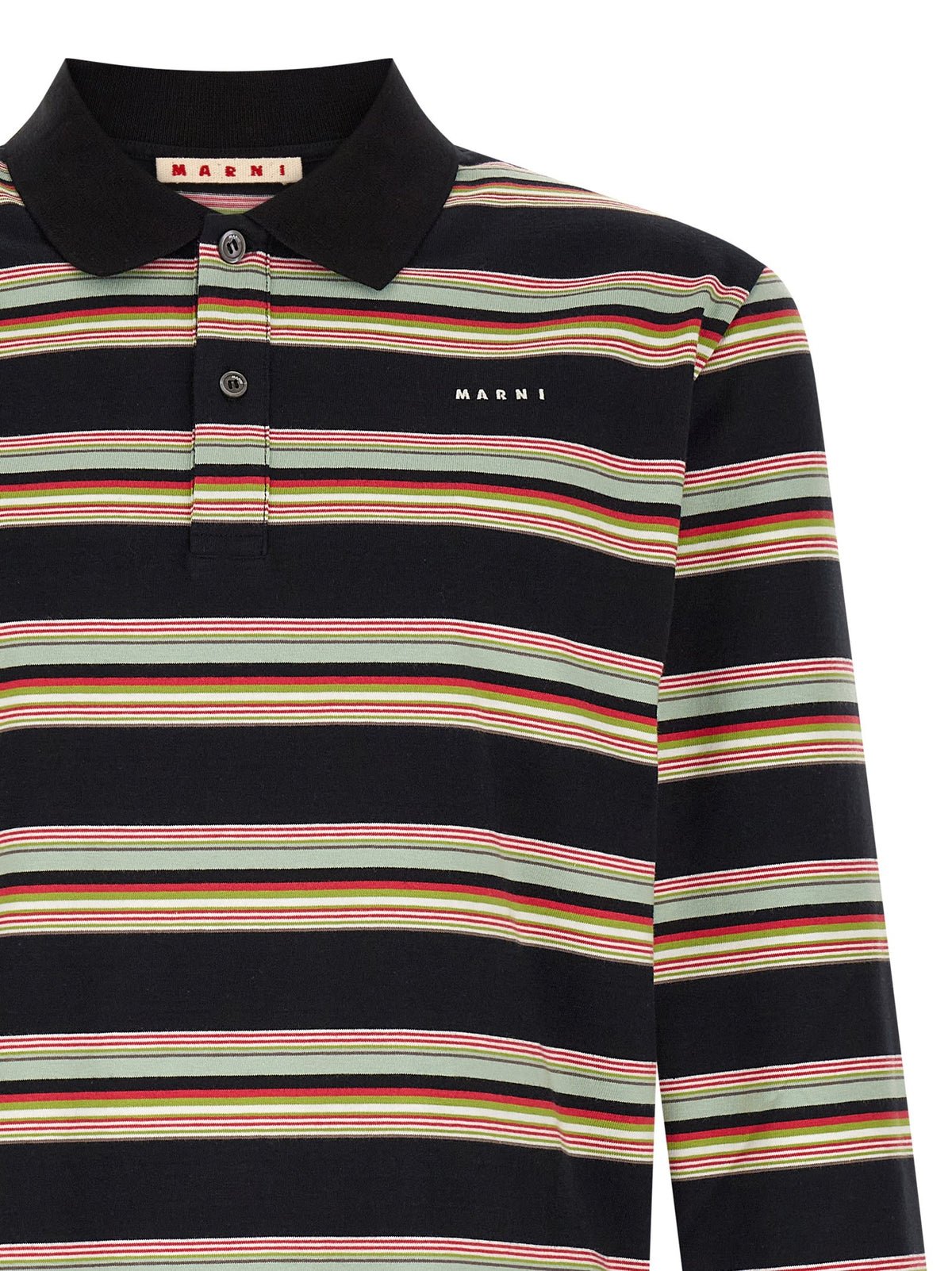 Marni - Striped polo shirt