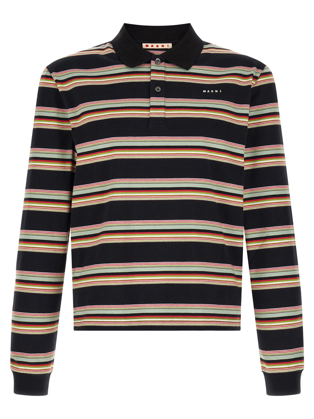 Marni - Striped polo shirt