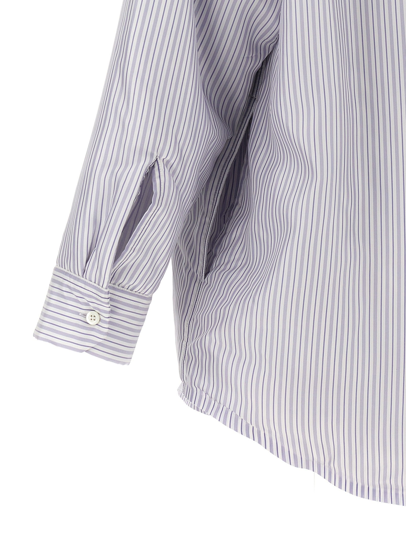 Maison Margiela - Striped shirt jacket