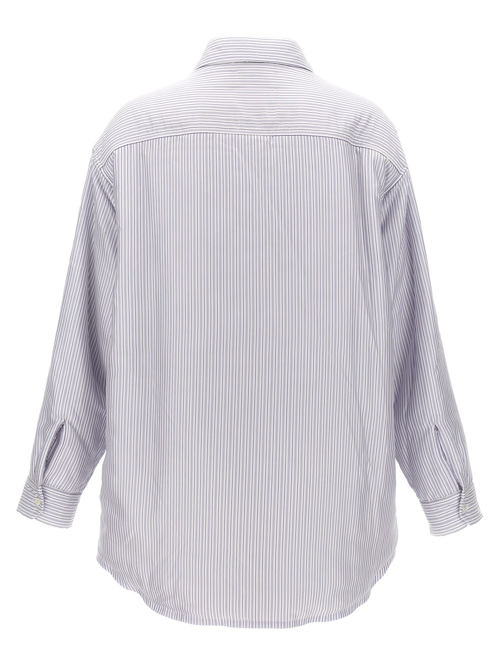 Maison Margiela - Striped shirt jacket