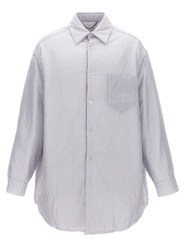 Maison Margiela - Striped shirt jacket