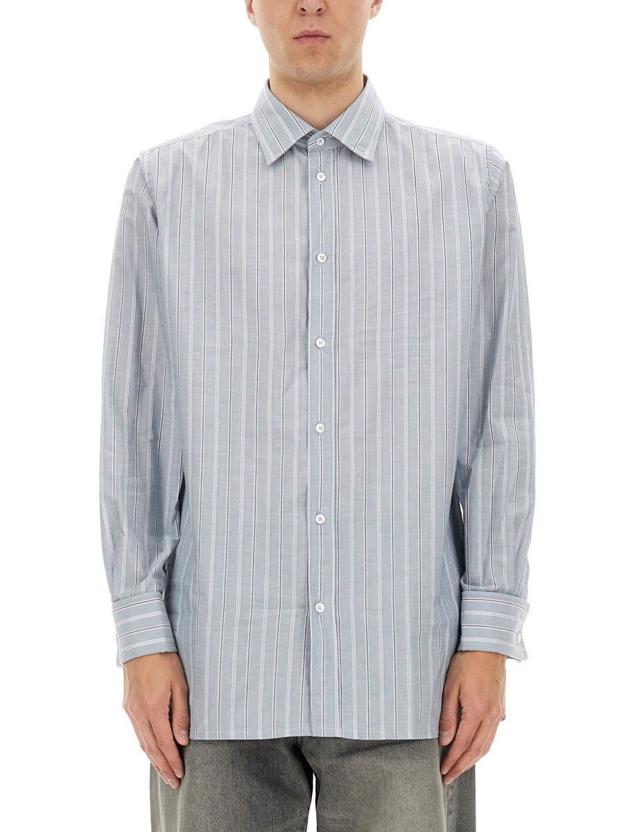 Maison Margiela - STRIPED SHIRT striped-shirt_be1c94cf-c3a5-4be5-b433-e9f9af6f35c0