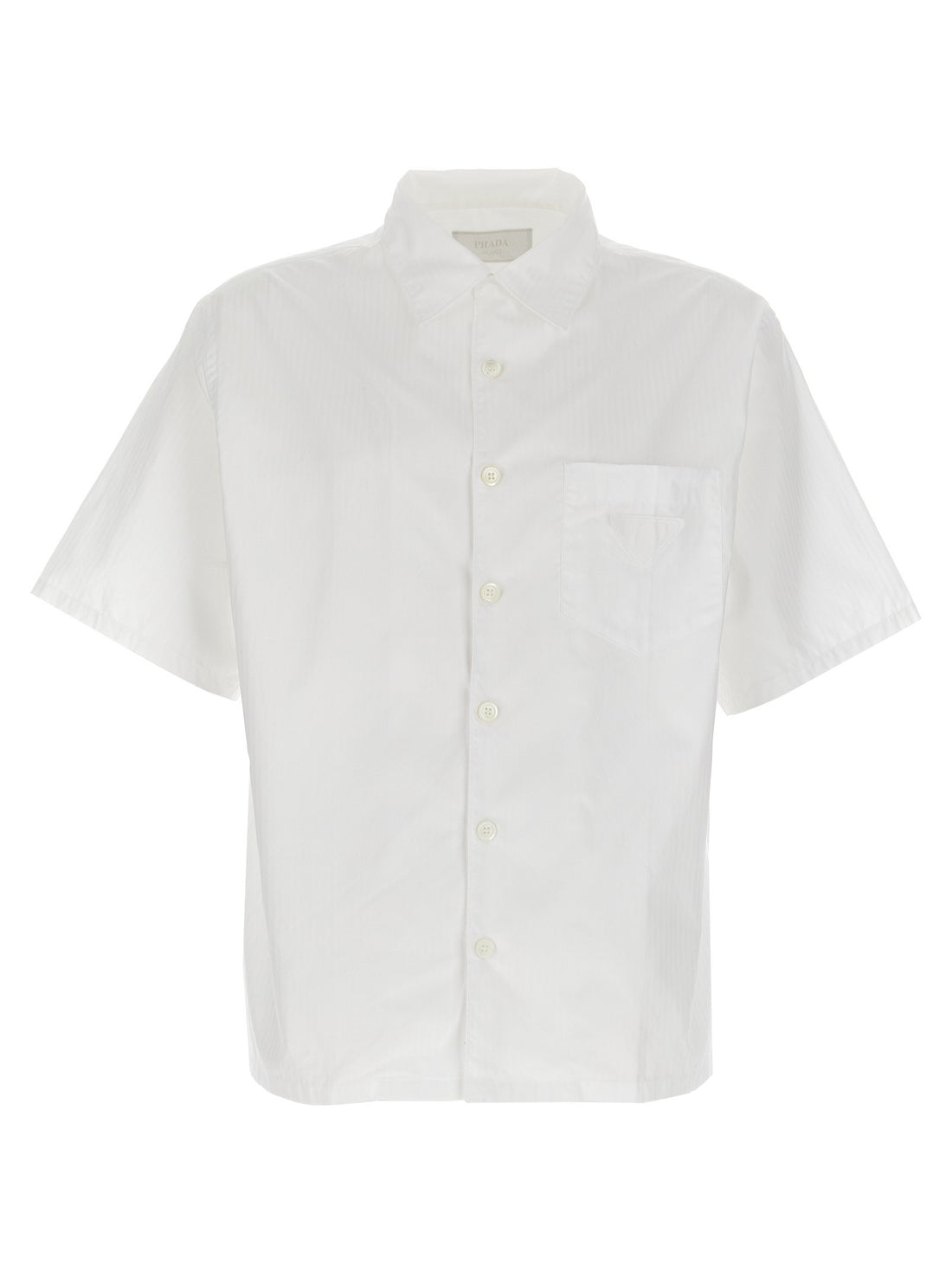 PRADA - Striped shirt White