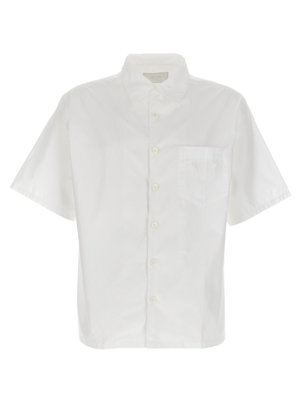 PRADA - Striped shirt White