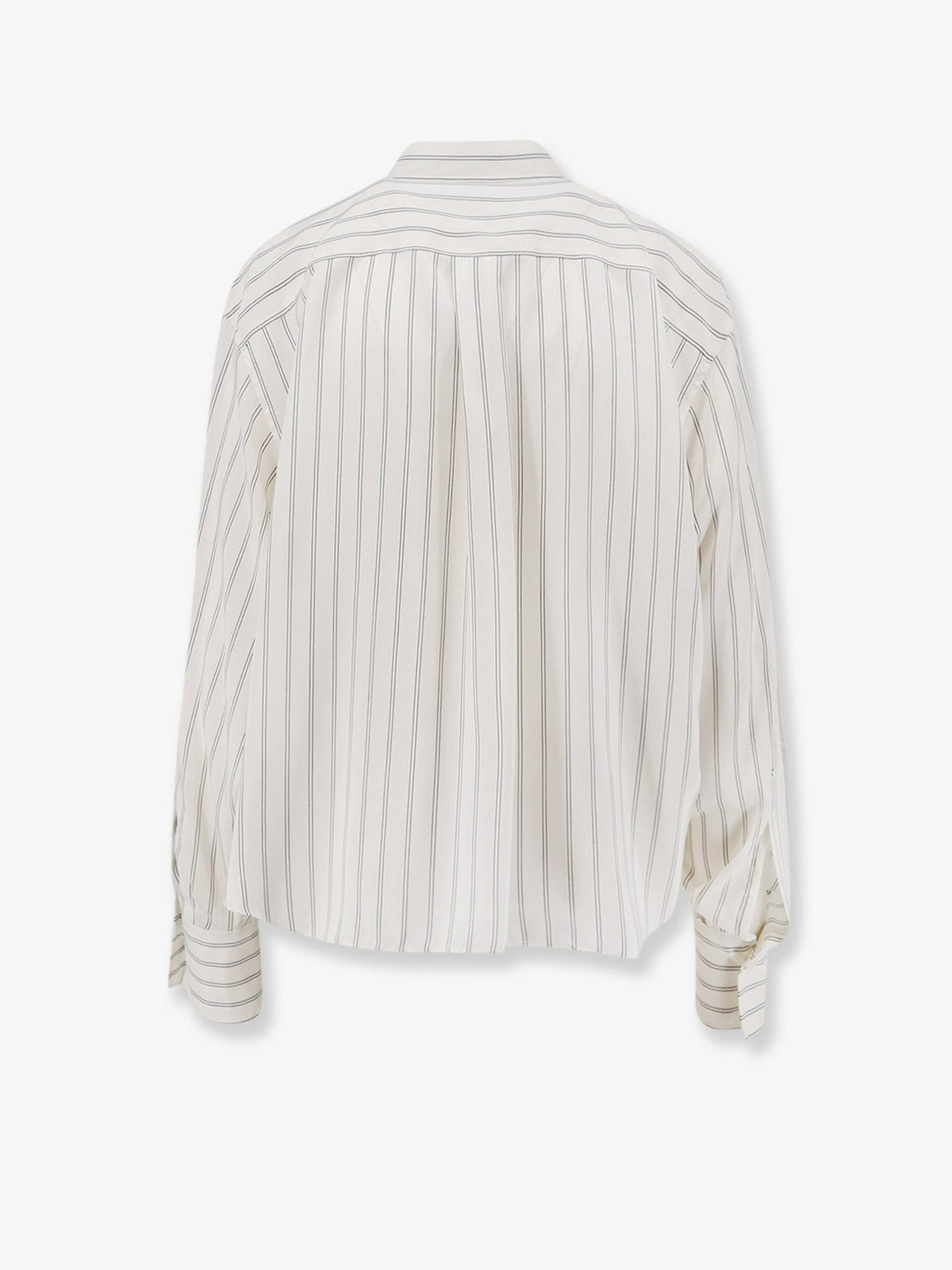 Brunello Cucinelli - Striped silk shirt