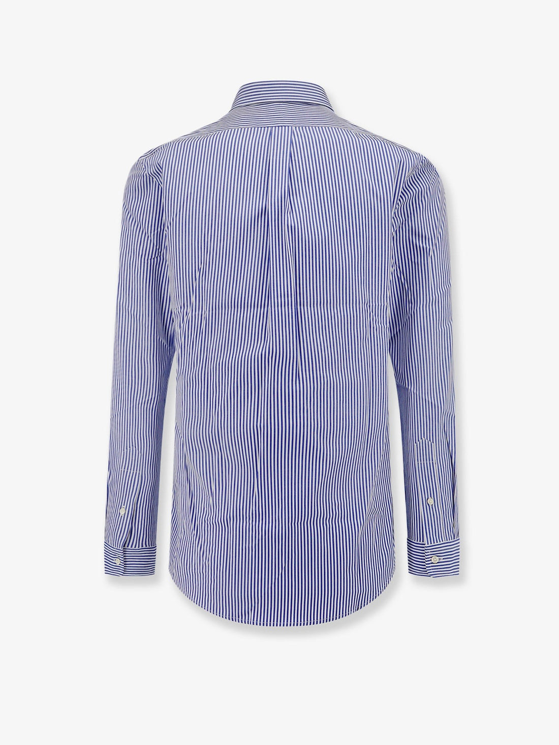 Striped stretch cotton shirt