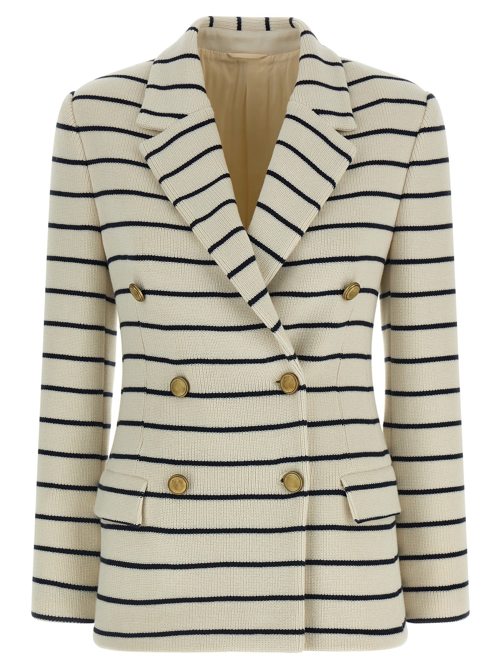 Brunello Cucinelli - Striped sweater blazer striped-sweater-blazer_03e5475d-eaa7-4489-a398-bdfc9ce7110c