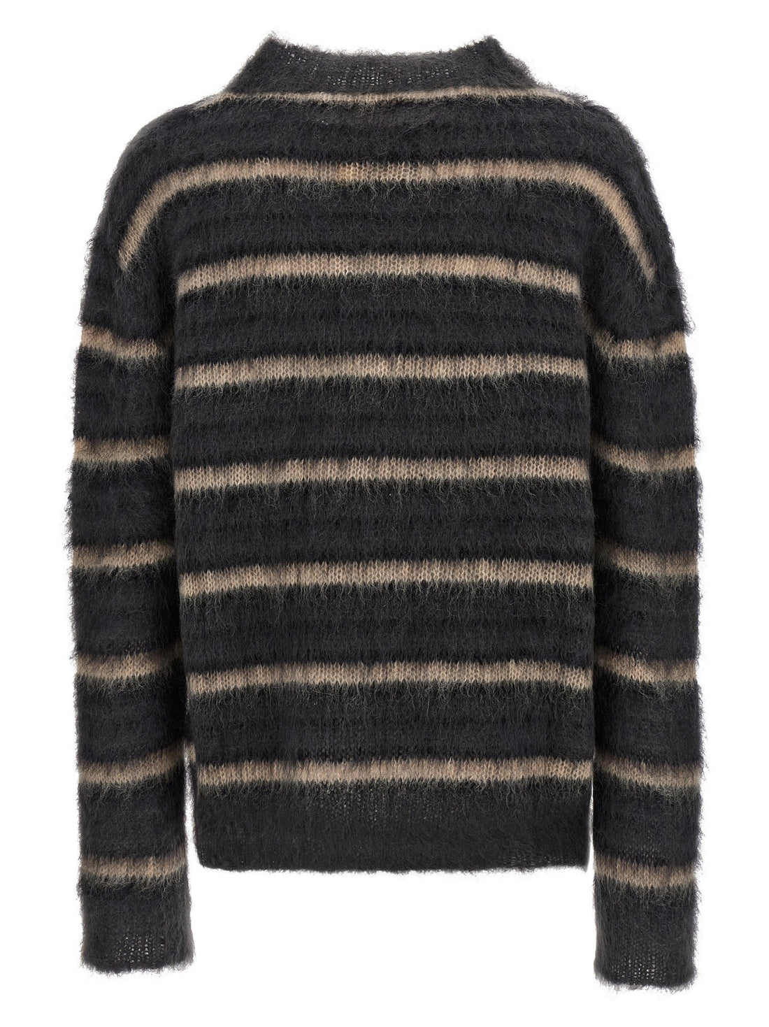 Marni - Striped sweater gray