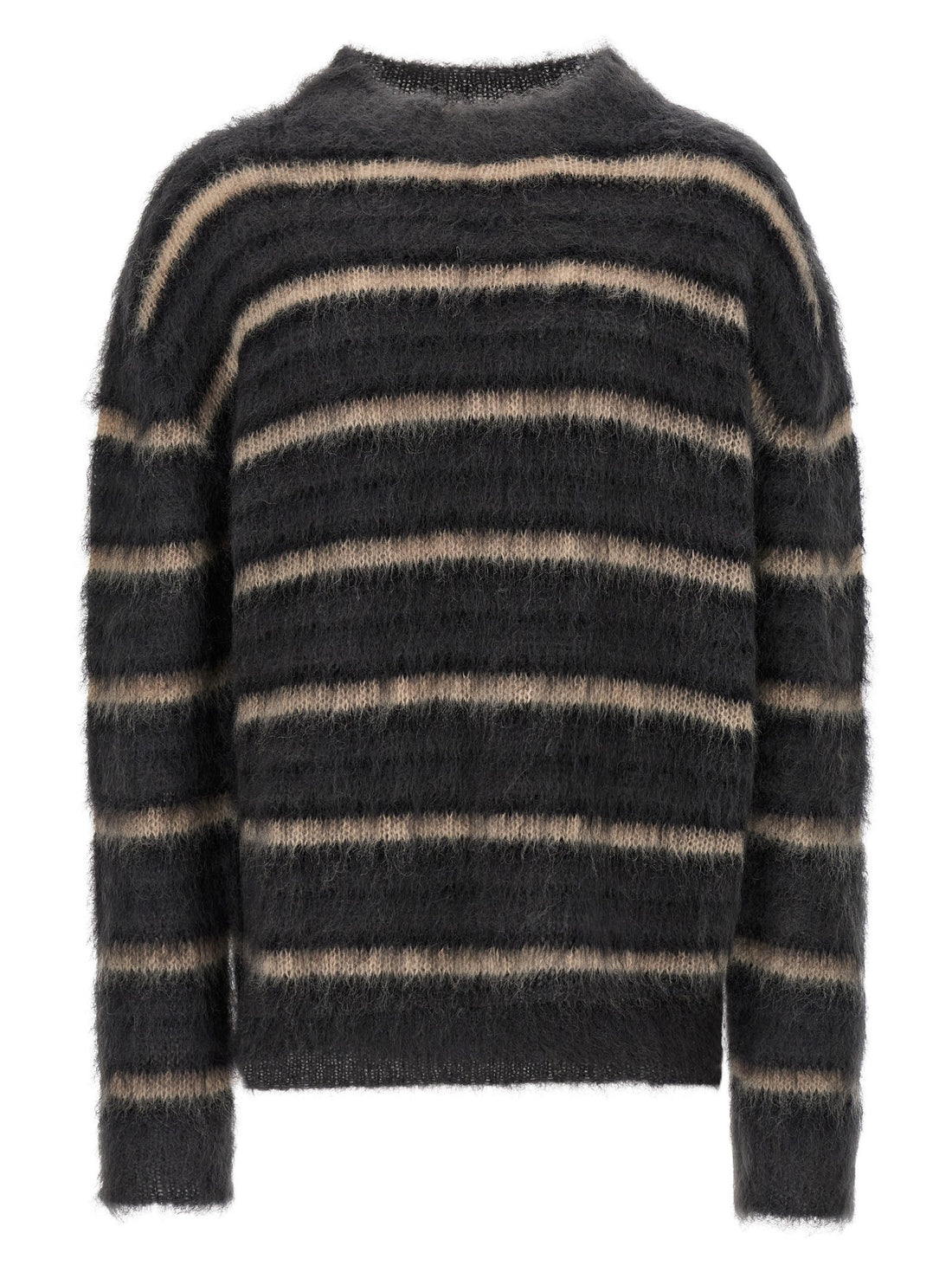 Marni - Striped sweater gray
